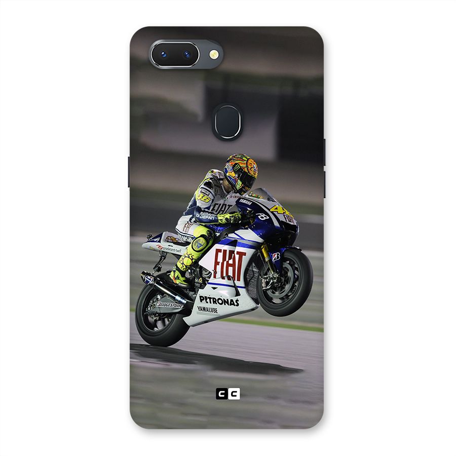 Champion Biker Back Case for Realme 2