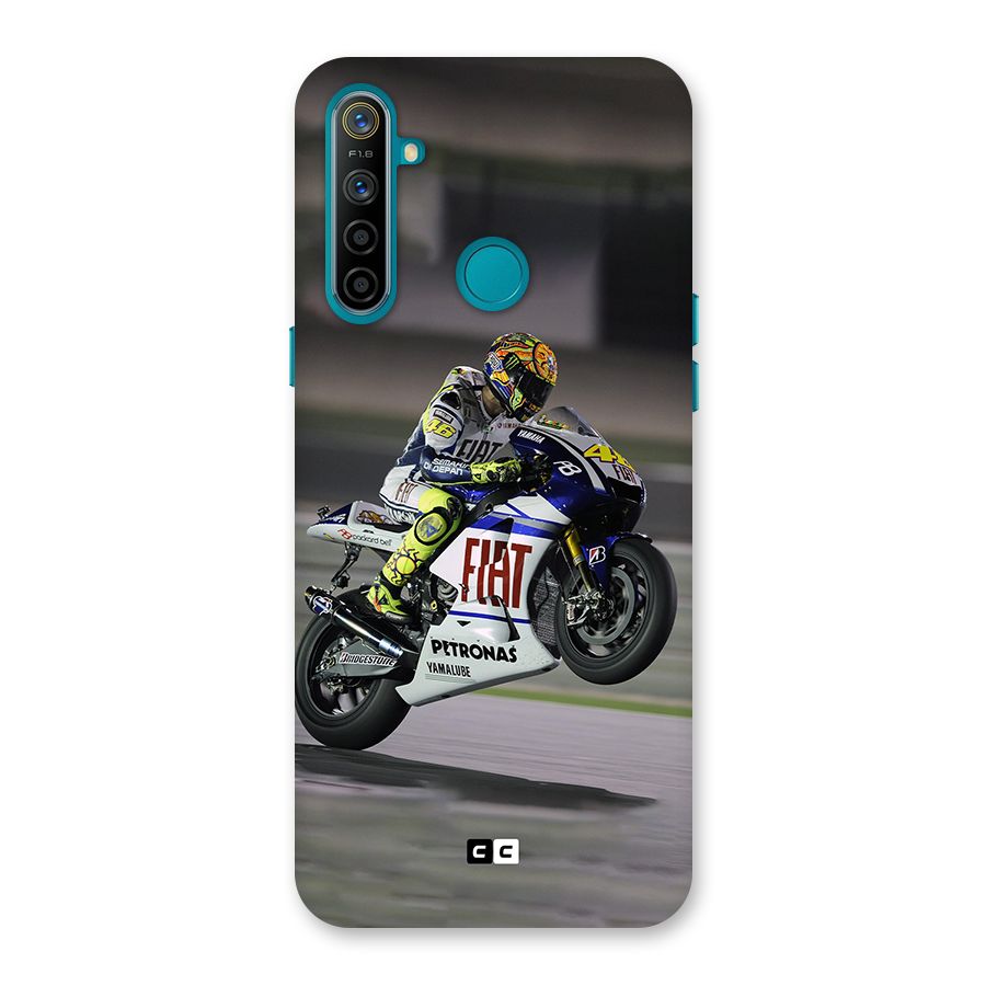 Champion Biker Back Case for Realme 5i