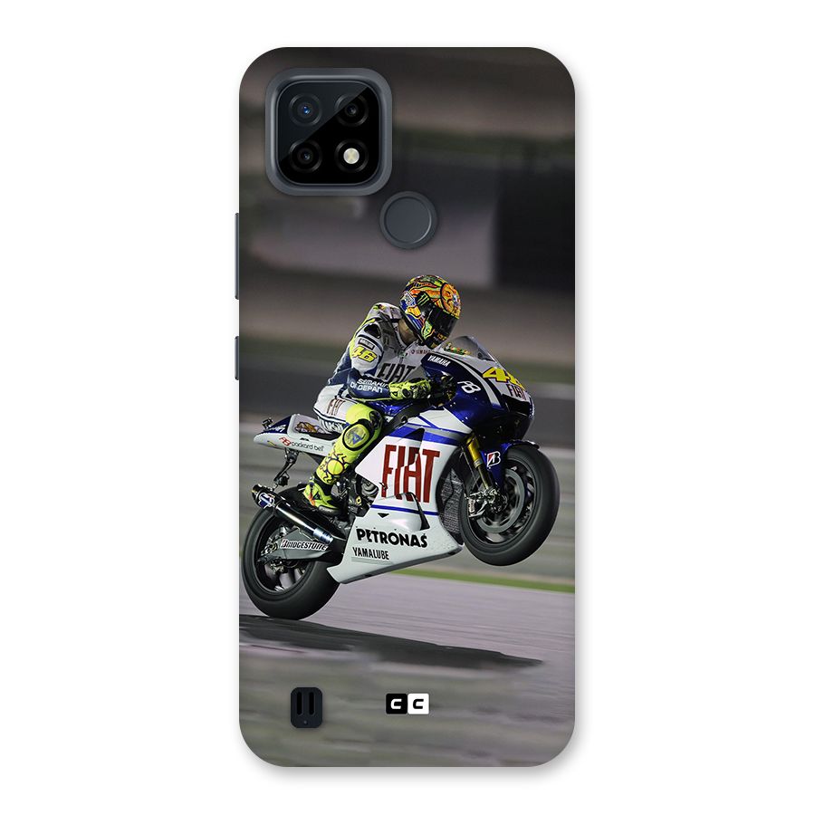 Champion Biker Back Case for Realme C21