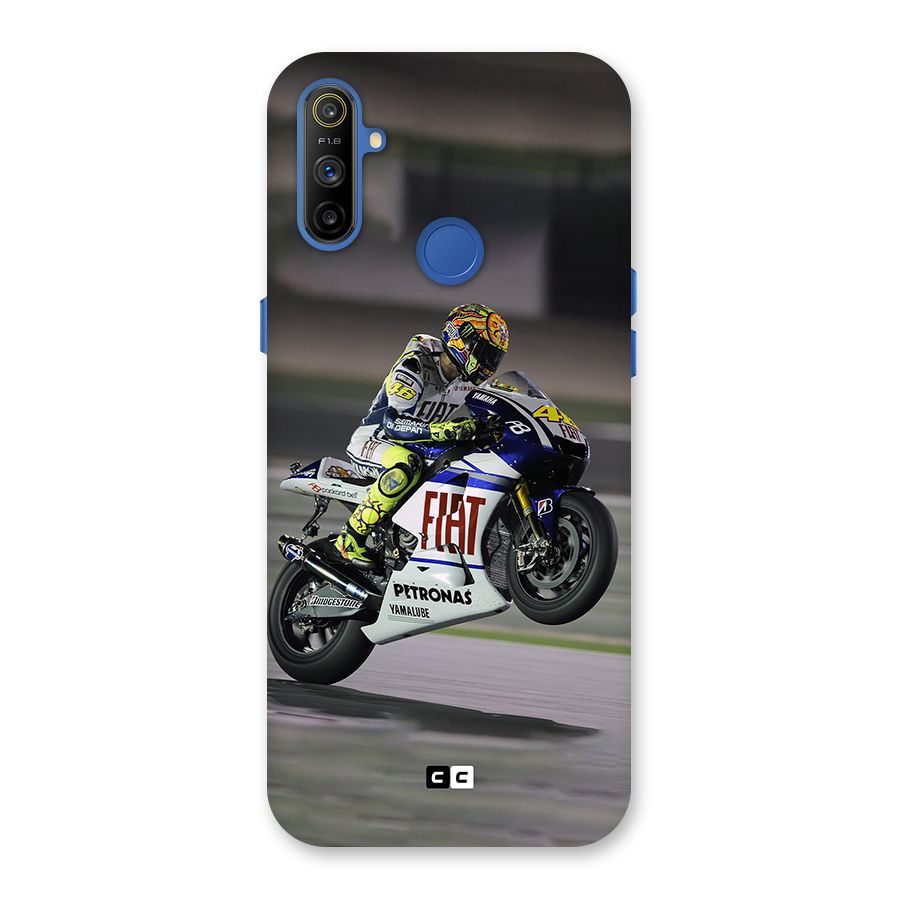 Champion Biker Back Case for Realme Narzo 10A