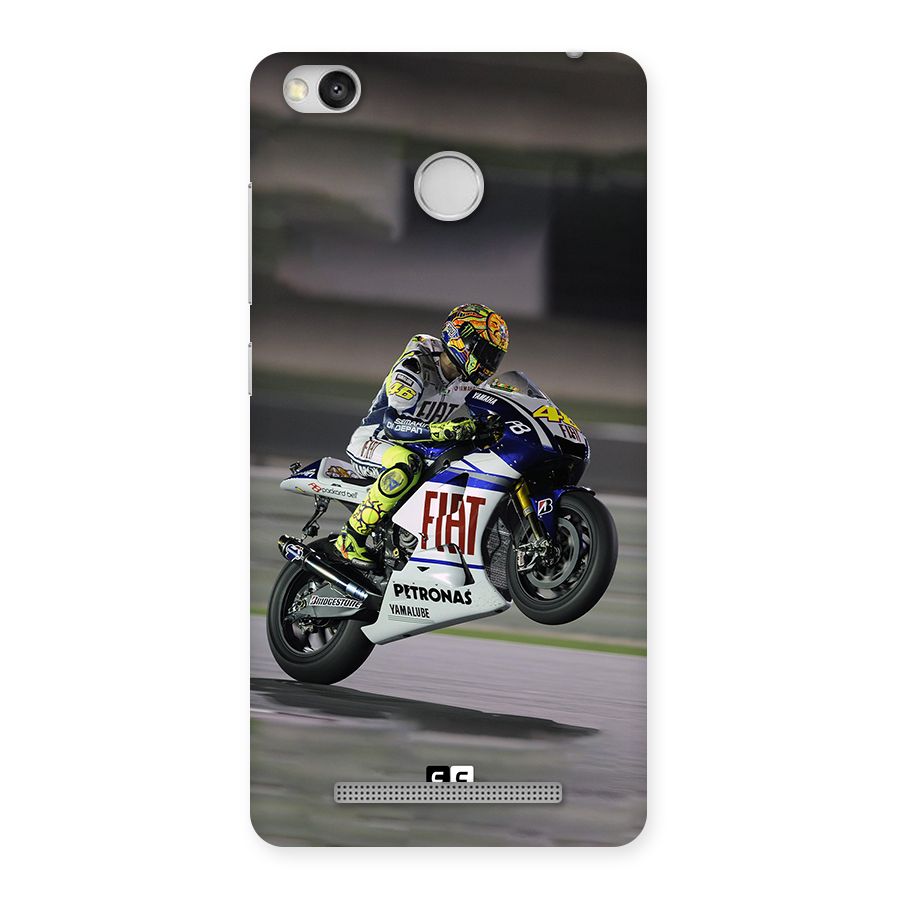 Champion Biker Back Case for Redmi 3S Prime