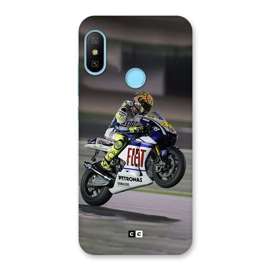Champion Biker Back Case for Redmi 6 Pro
