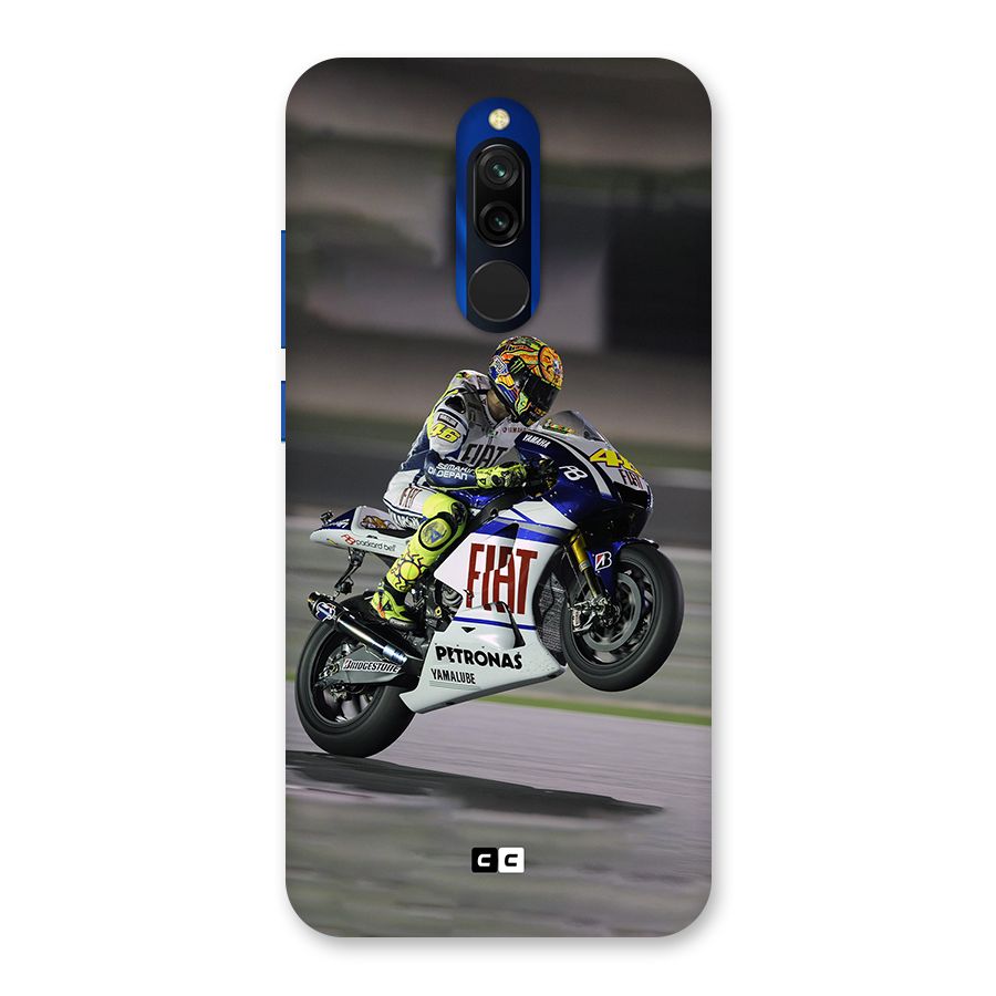 Champion Biker Back Case for Redmi 8