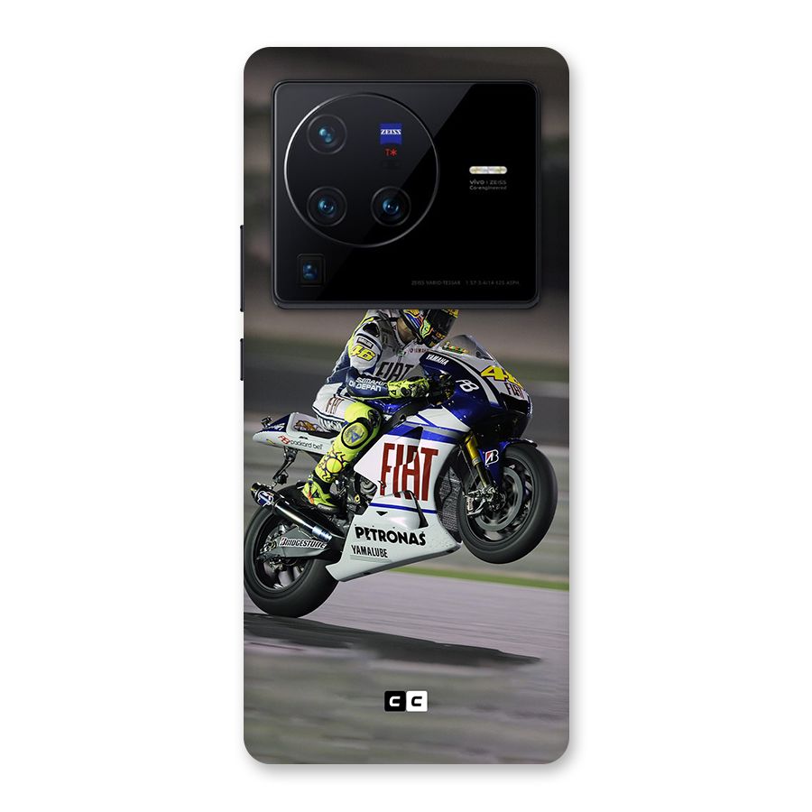 Champion Biker Back Case for Vivo X80 Pro