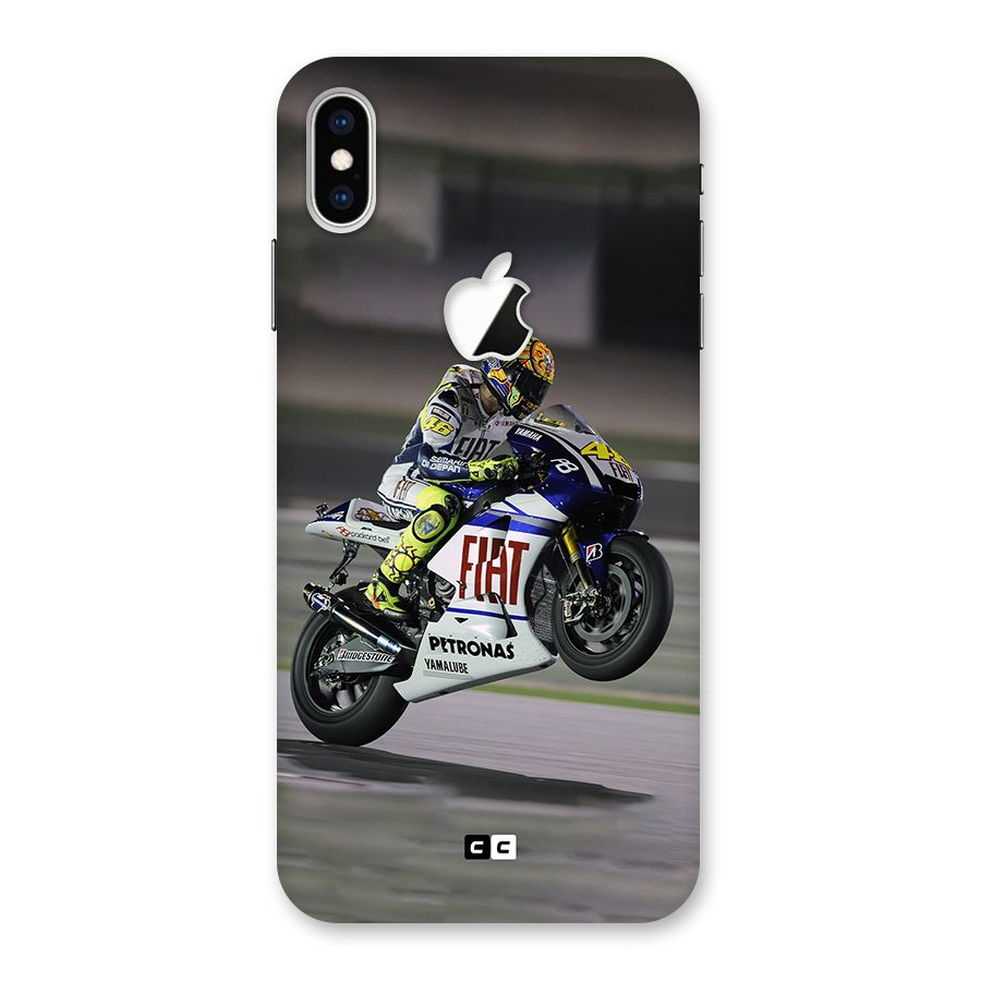 Champion Biker Back Case for iPhone XS Max Apple Cut