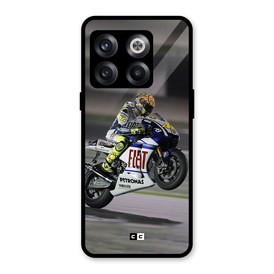 Champion Biker Glass Back Case for OnePlus 10T