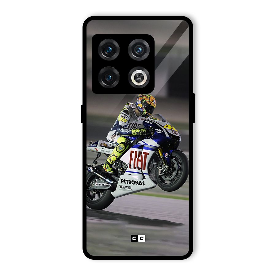 Champion Biker Glass Back Case for OnePlus 10 Pro 5G
