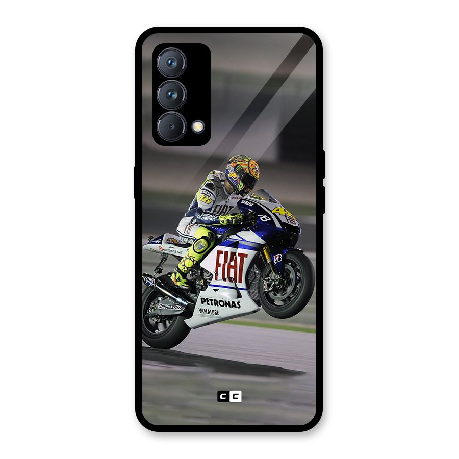 Champion Biker Glass Back Case for Realme GT Master Edition