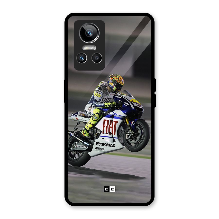 Champion Biker Glass Back Case for Realme GT Neo 3