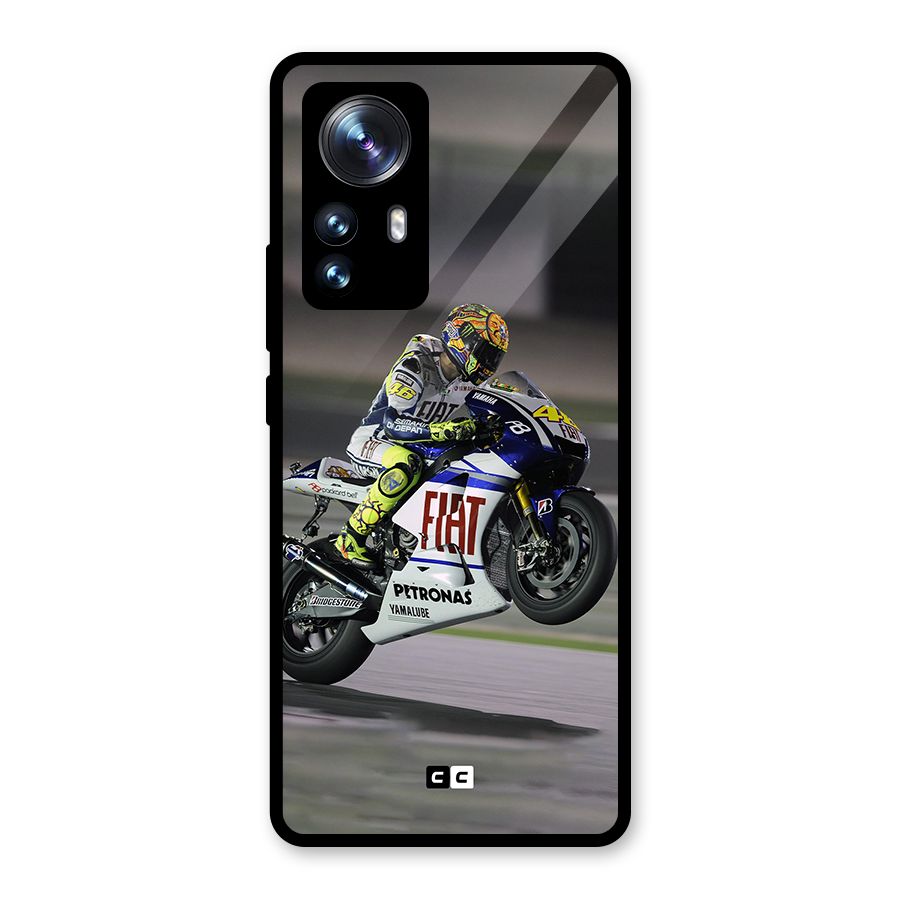 Champion Biker Glass Back Case for Xiaomi 12 Pro