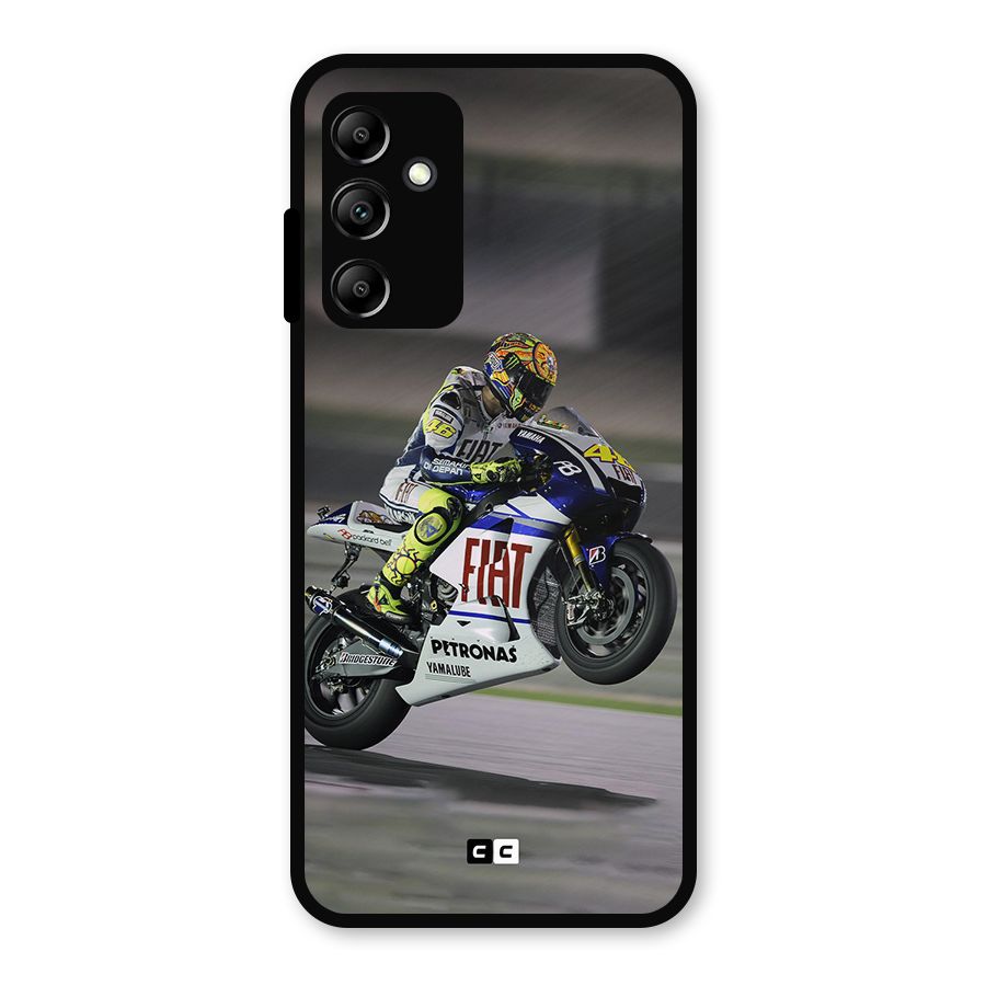 Champion Biker Metal Back Case for Galaxy A14 5G