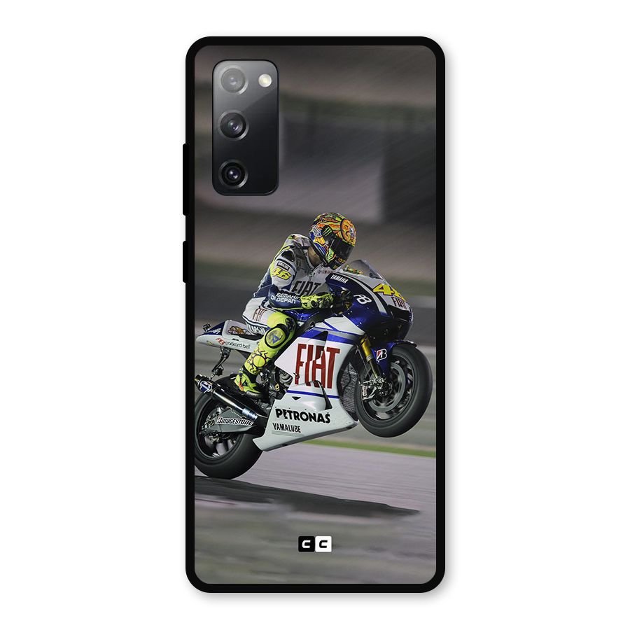 Champion Biker Metal Back Case for Galaxy S20 FE 5G