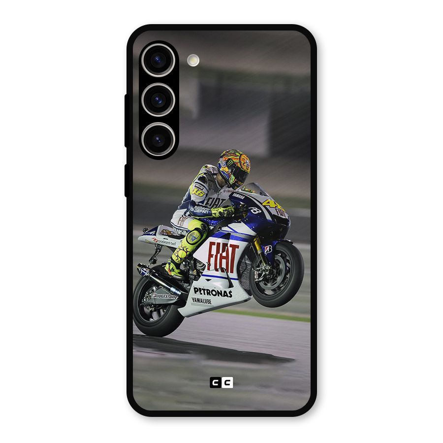 Champion Biker Metal Back Case for Galaxy S23 Plus