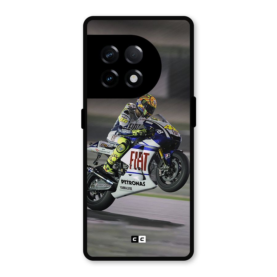 Champion Biker Metal Back Case for OnePlus 11R