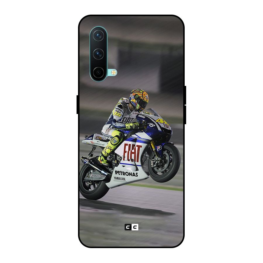 Champion Biker Metal Back Case for OnePlus Nord CE 5G