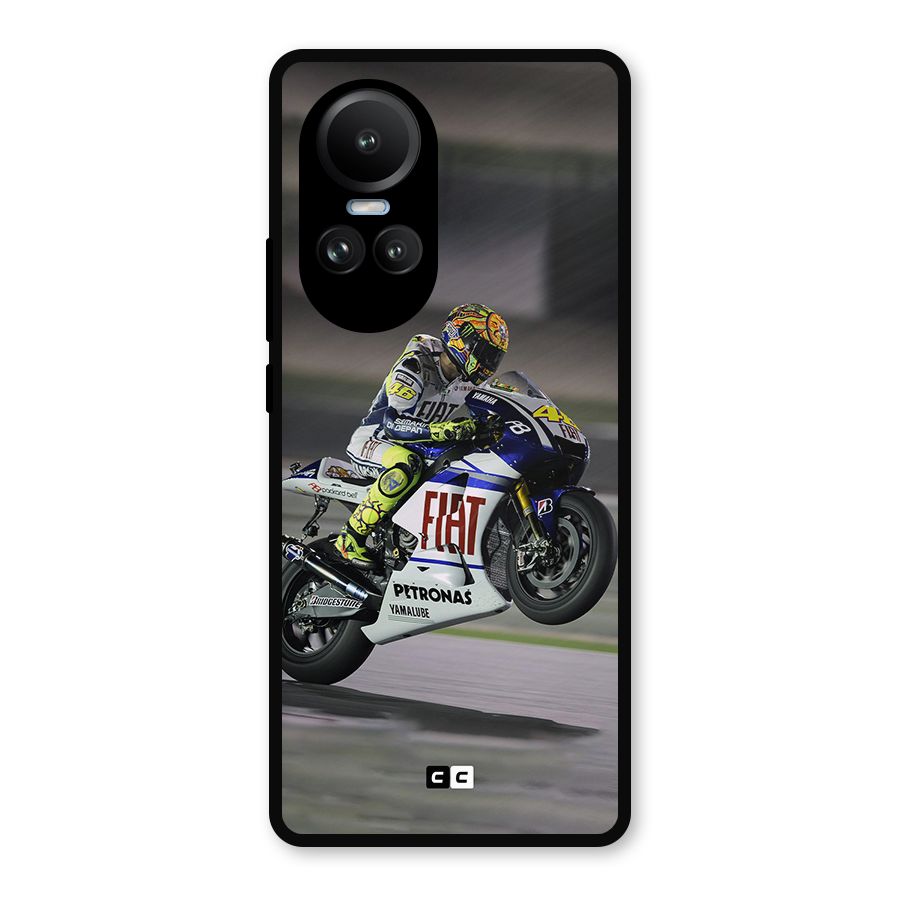 Champion Biker Metal Back Case for Oppo Reno10 Pro