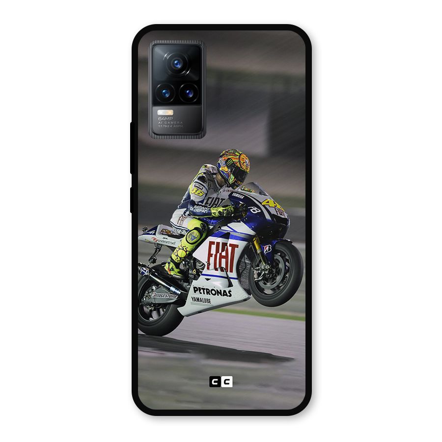 Champion Biker Metal Back Case for Vivo Y73