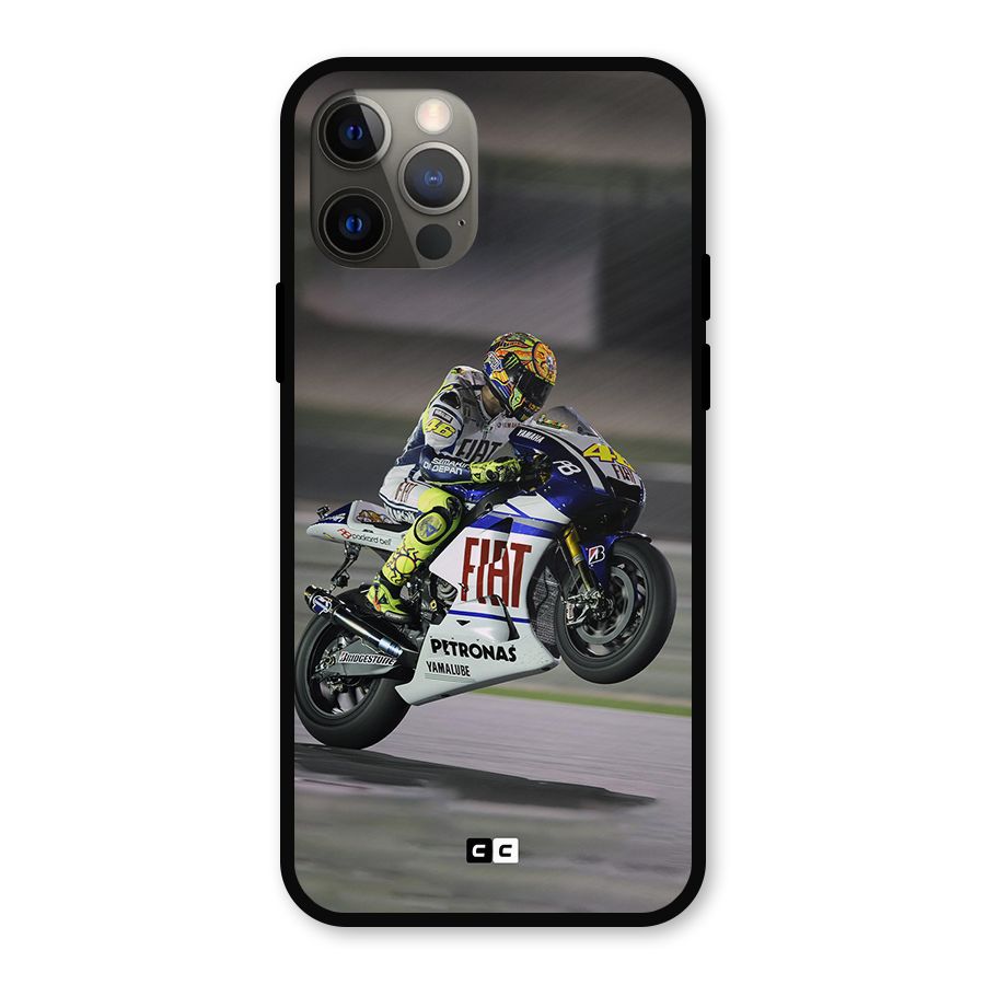 Champion Biker Metal Back Case for iPhone 12 Pro
