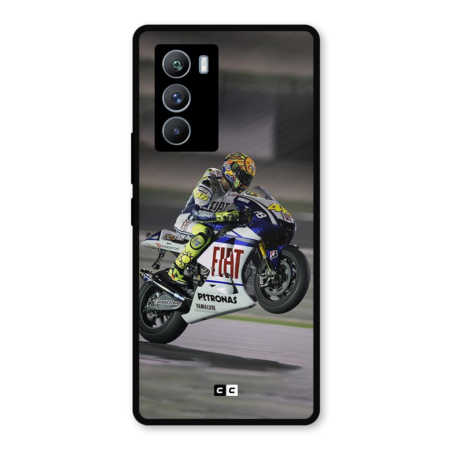Champion Biker Metal Back Case for iQOO 9 SE