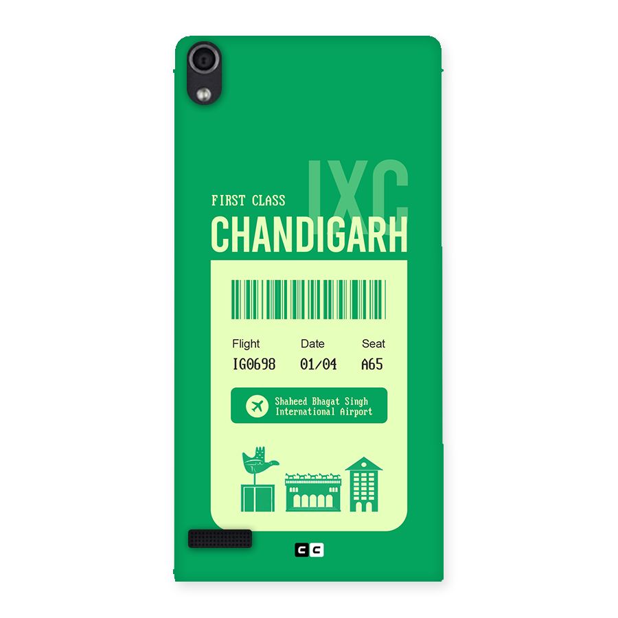 Chandigarh Boarding Pass Back Case for Ascend P6