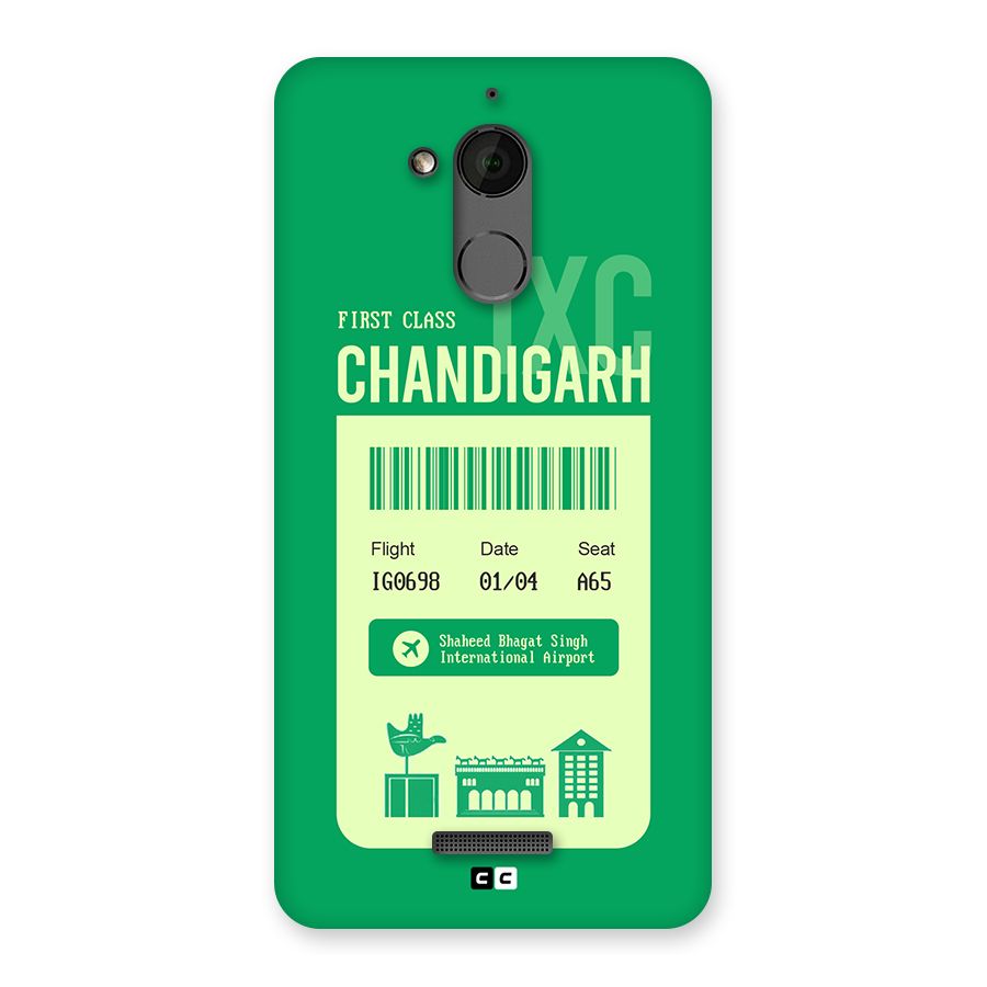 Chandigarh Boarding Pass Back Case for Coolpad Note 5