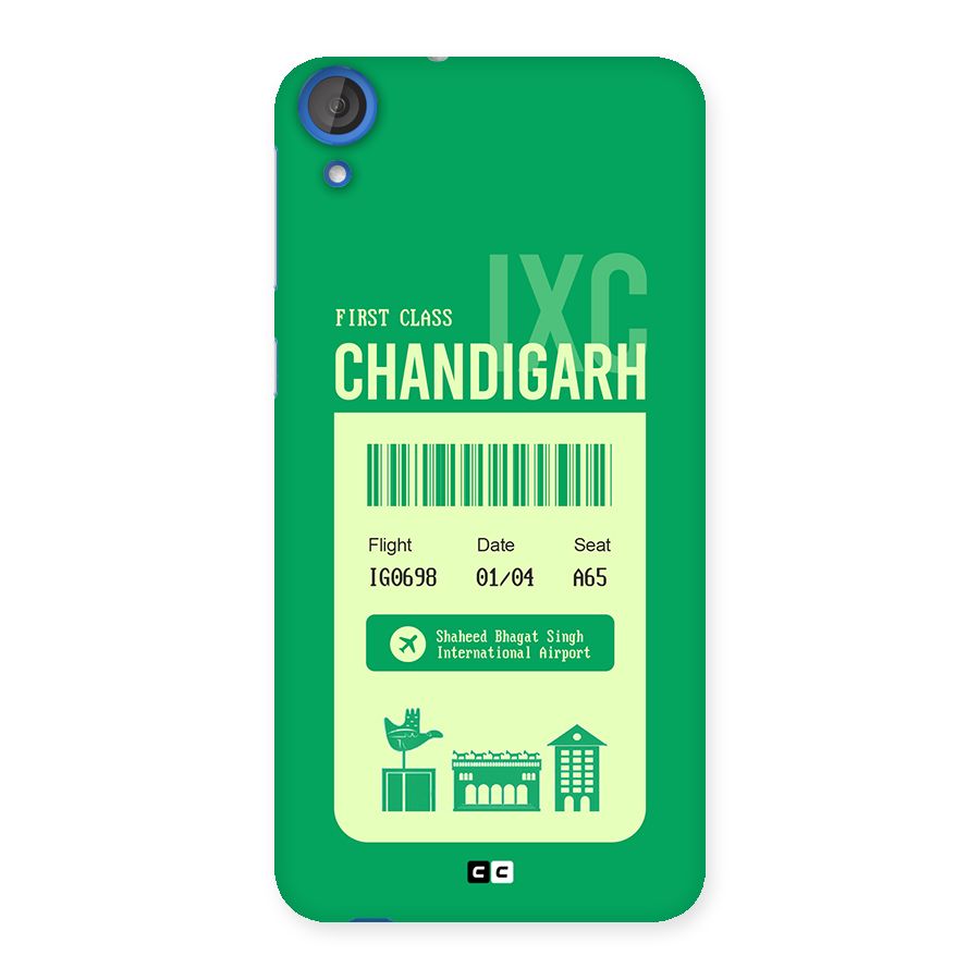 Chandigarh Boarding Pass Back Case for Desire 820