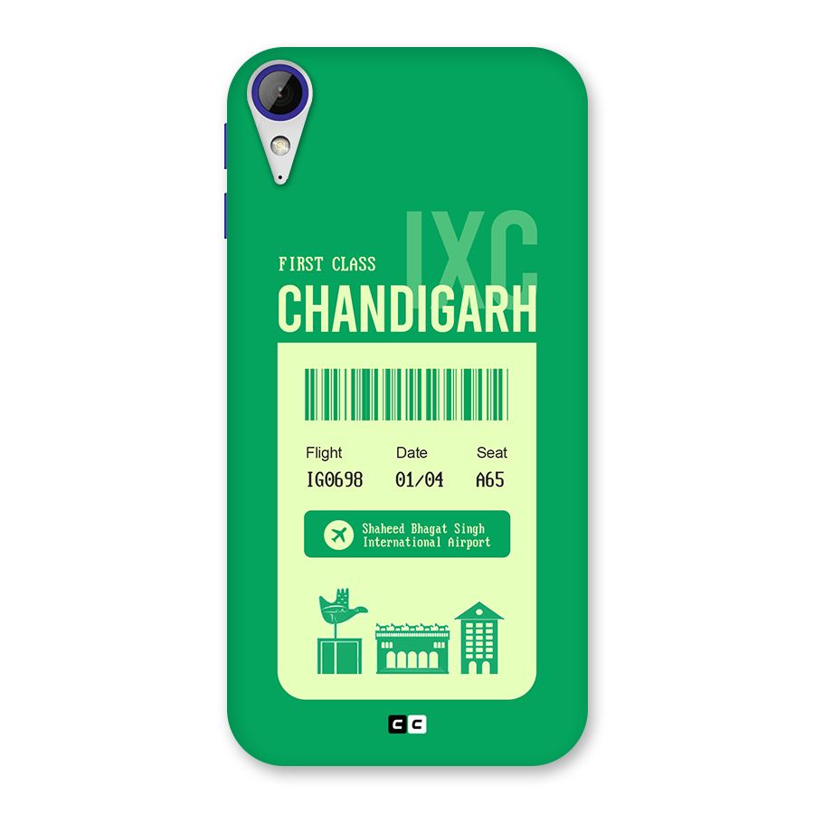 Chandigarh Boarding Pass Back Case for Desire 830