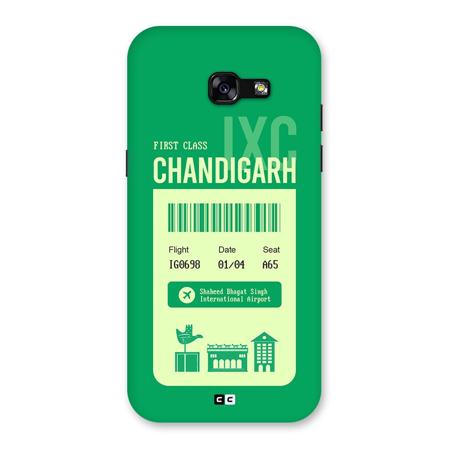Chandigarh Boarding Pass Back Case for Galaxy A5 2017