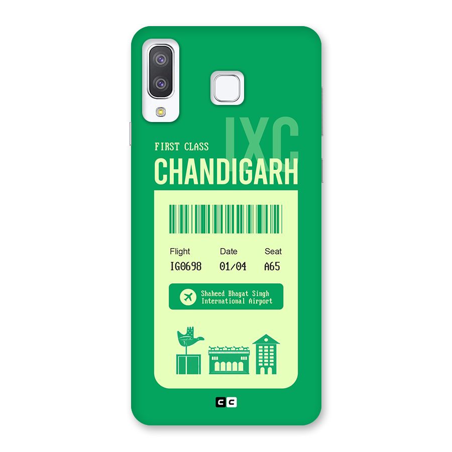 Chandigarh Boarding Pass Back Case for Galaxy A8 Star