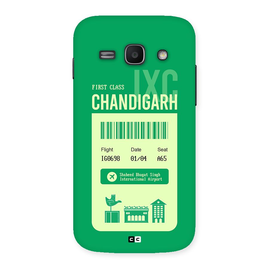 Chandigarh Boarding Pass Back Case for Galaxy Ace3