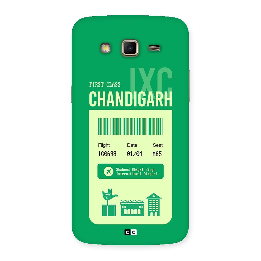 Chandigarh Boarding Pass Back Case for Galaxy Grand 2
