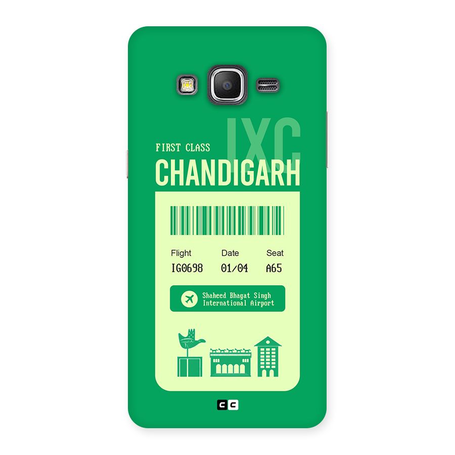 Chandigarh Boarding Pass Back Case for Galaxy Grand Prime