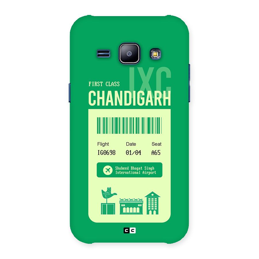 Chandigarh Boarding Pass Back Case for Galaxy J1