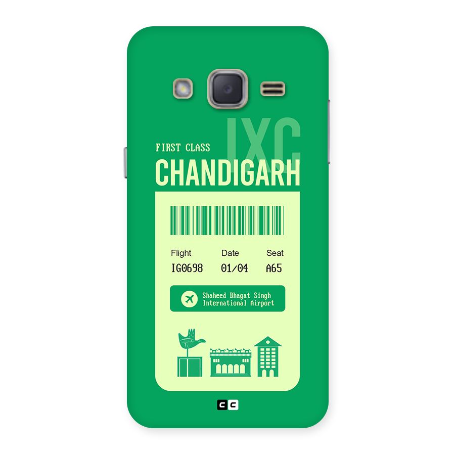 Chandigarh Boarding Pass Back Case for Galaxy J2