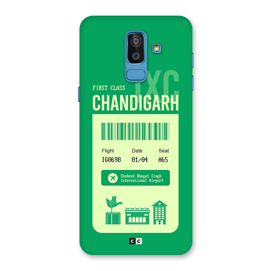 Chandigarh Boarding Pass Back Case for Galaxy J8