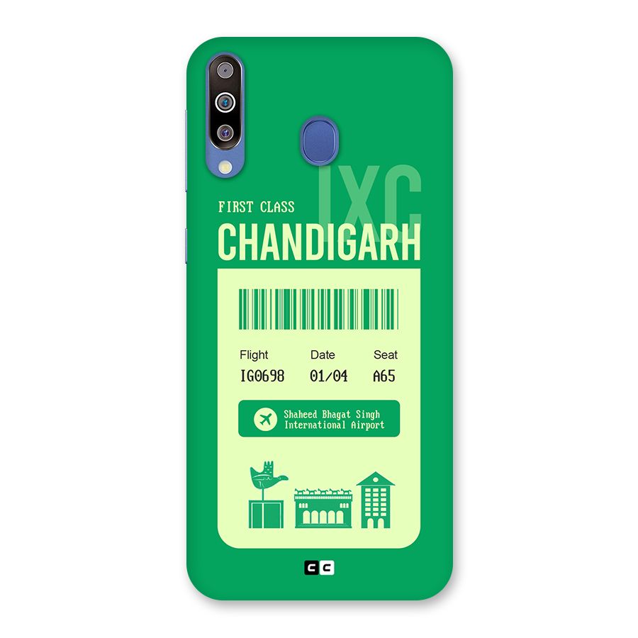 Chandigarh Boarding Pass Back Case for Galaxy M30