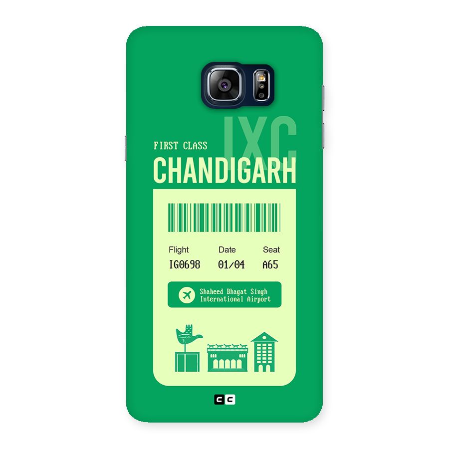 Chandigarh Boarding Pass Back Case for Galaxy Note 5