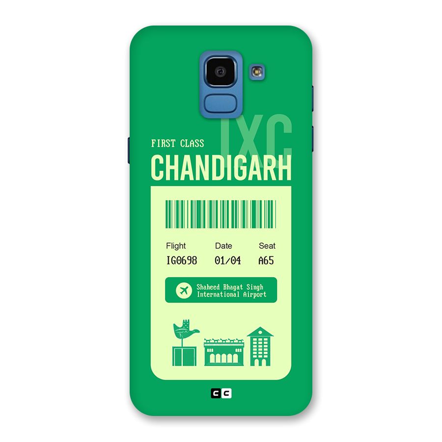 Chandigarh Boarding Pass Back Case for Galaxy On6