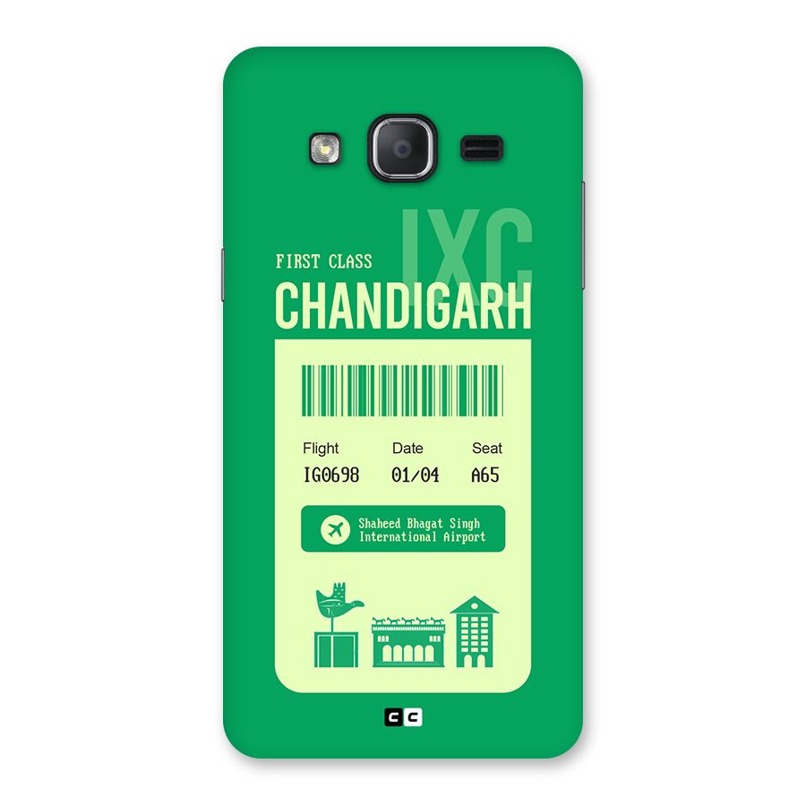 Chandigarh Boarding Pass Back Case for Galaxy On7 2015