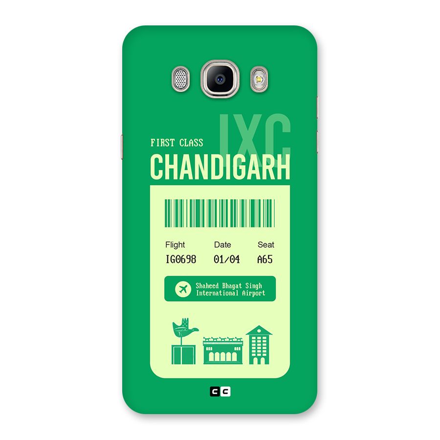 Chandigarh Boarding Pass Back Case for Galaxy On8
