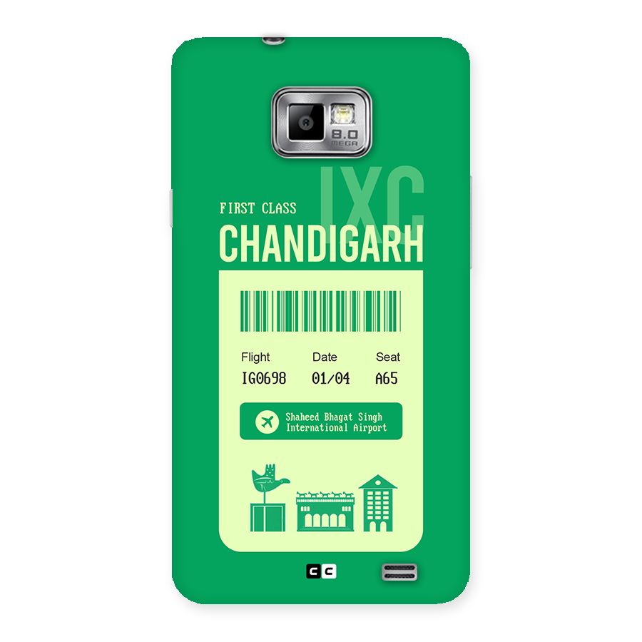 Chandigarh Boarding Pass Back Case for Galaxy S2