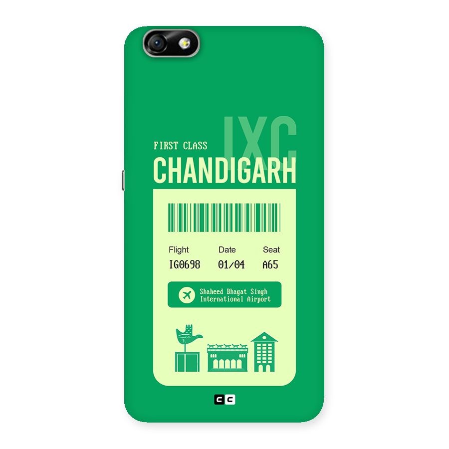 Chandigarh Boarding Pass Back Case for Honor 4X