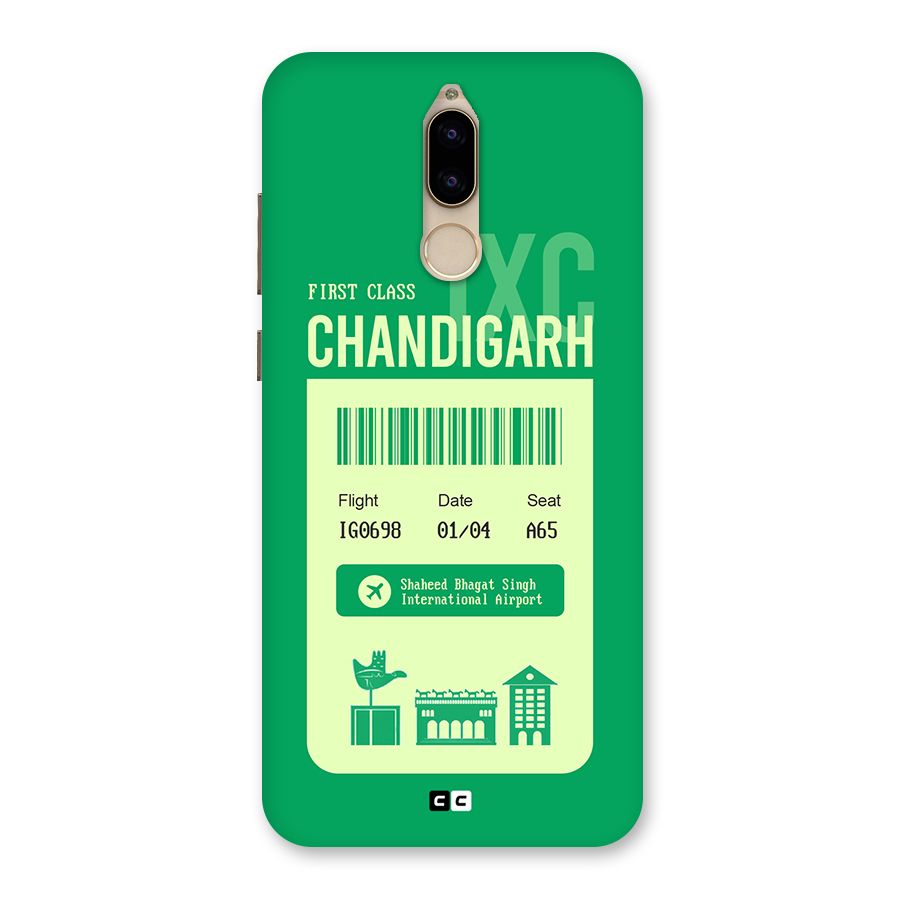 Chandigarh Boarding Pass Back Case for Honor 9i