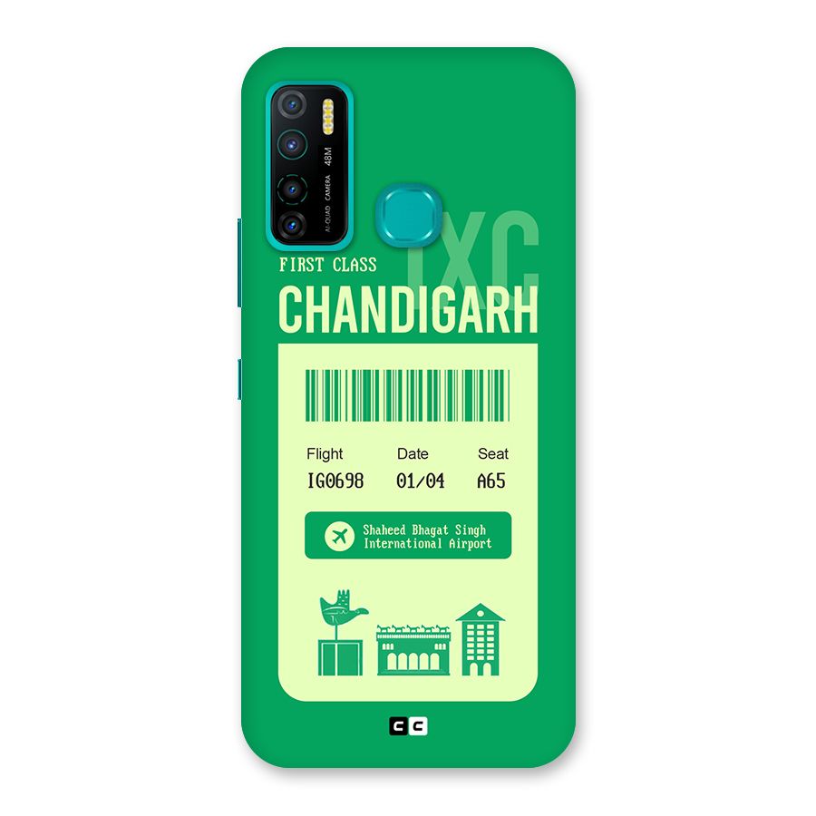 Chandigarh Boarding Pass Back Case for Infinix Hot 9 Pro