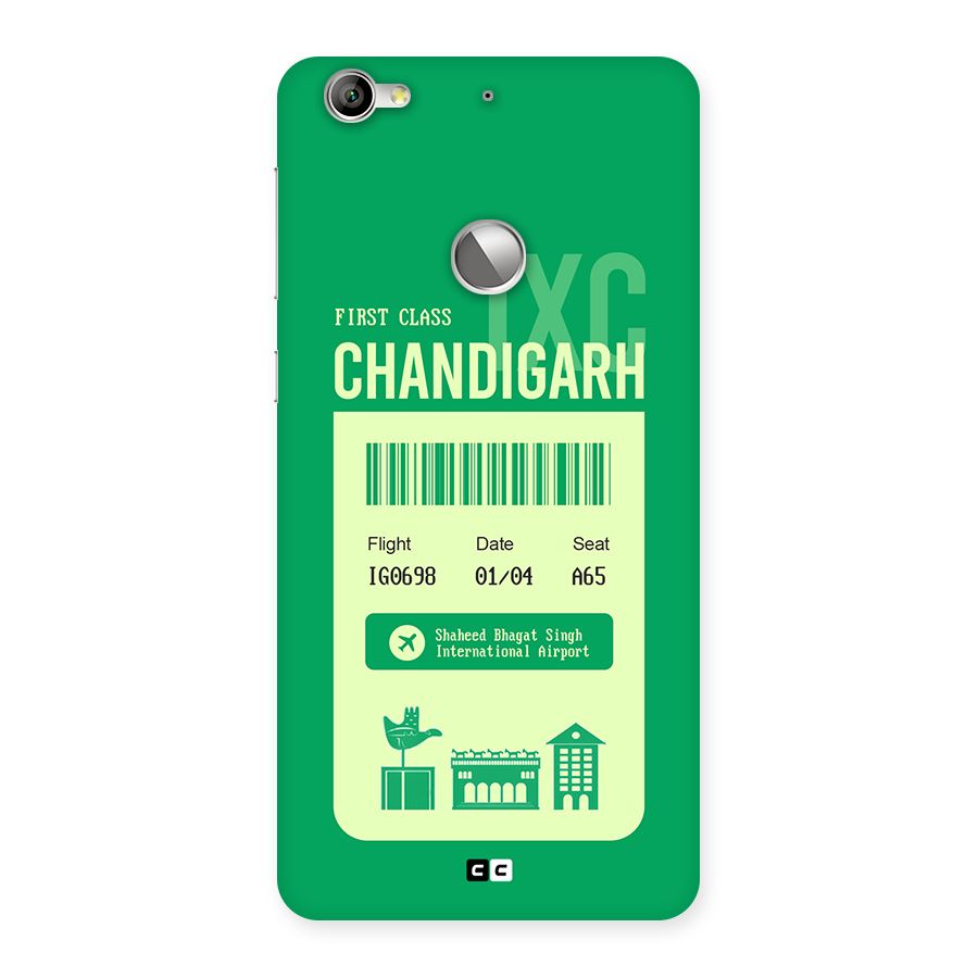 Chandigarh Boarding Pass Back Case for Le 1S