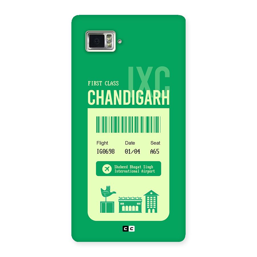 Chandigarh Boarding Pass Back Case for Lenovo Vibe Z2 Pro K920