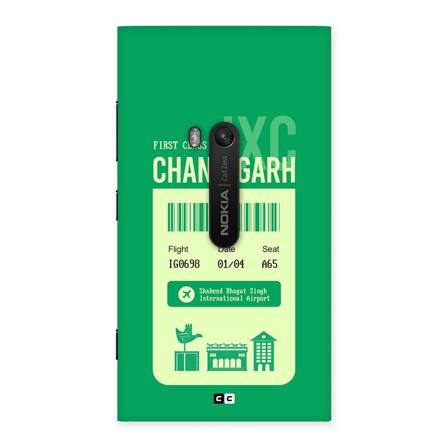 Chandigarh Boarding Pass Back Case for Lumia 920