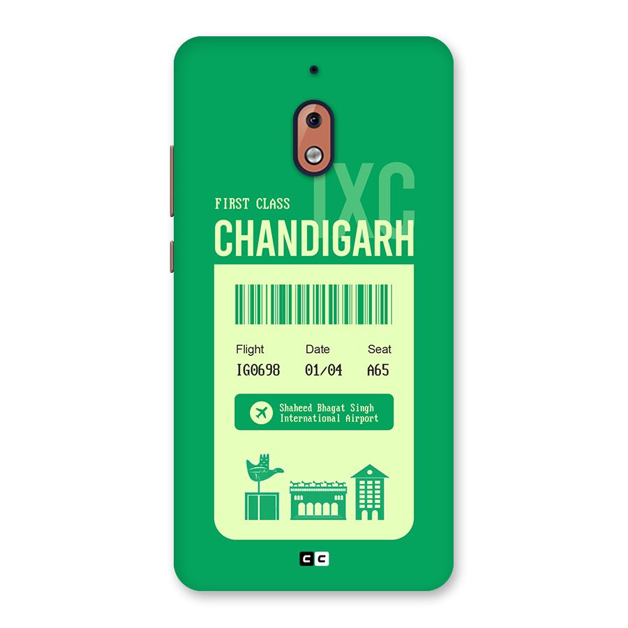 Chandigarh Boarding Pass Back Case for Nokia 2.1