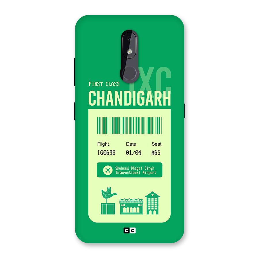 Chandigarh Boarding Pass Back Case for Nokia 3.2
