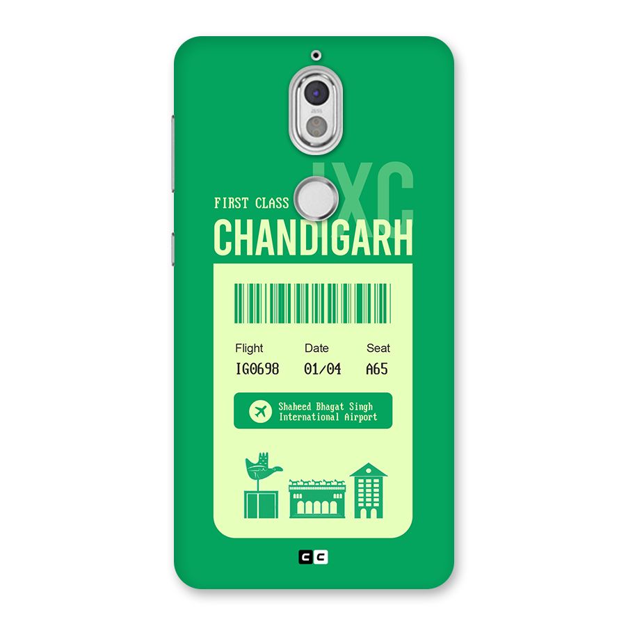 Chandigarh Boarding Pass Back Case for Nokia 7